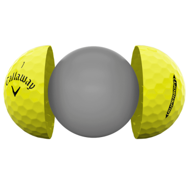 Innenleben eines Callaway Speedsoft - ein Ball, für Golfkids super geeignet | Bild: Callaway Golf