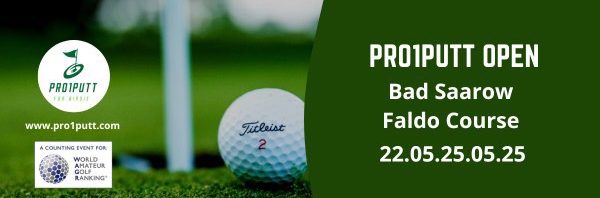 1. Pro1Putt Open im Mai 2025 nahe Berlin (WAGR)