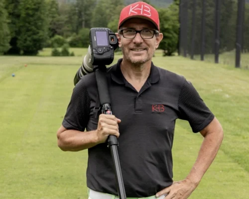 Sportfotograf "KHB" Karl-Heinz Beggel ist selbst ein sehr guter Golfer