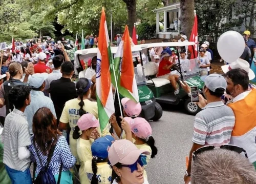 Ein Beispiel für eine Golf Junior World Championship: USKG, Nationsparade, Pinehurst (USA) | Bild: Privat