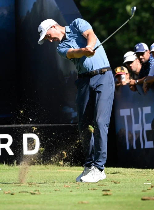 Abschlag auf einem Par 3 bei der 37. BMW International Open 2026 | Foto: Jan-Felix S. Abschlag auf einem Par 3 bei der 37. BMW International Open 2026 | Foto: Jan-Felix S.